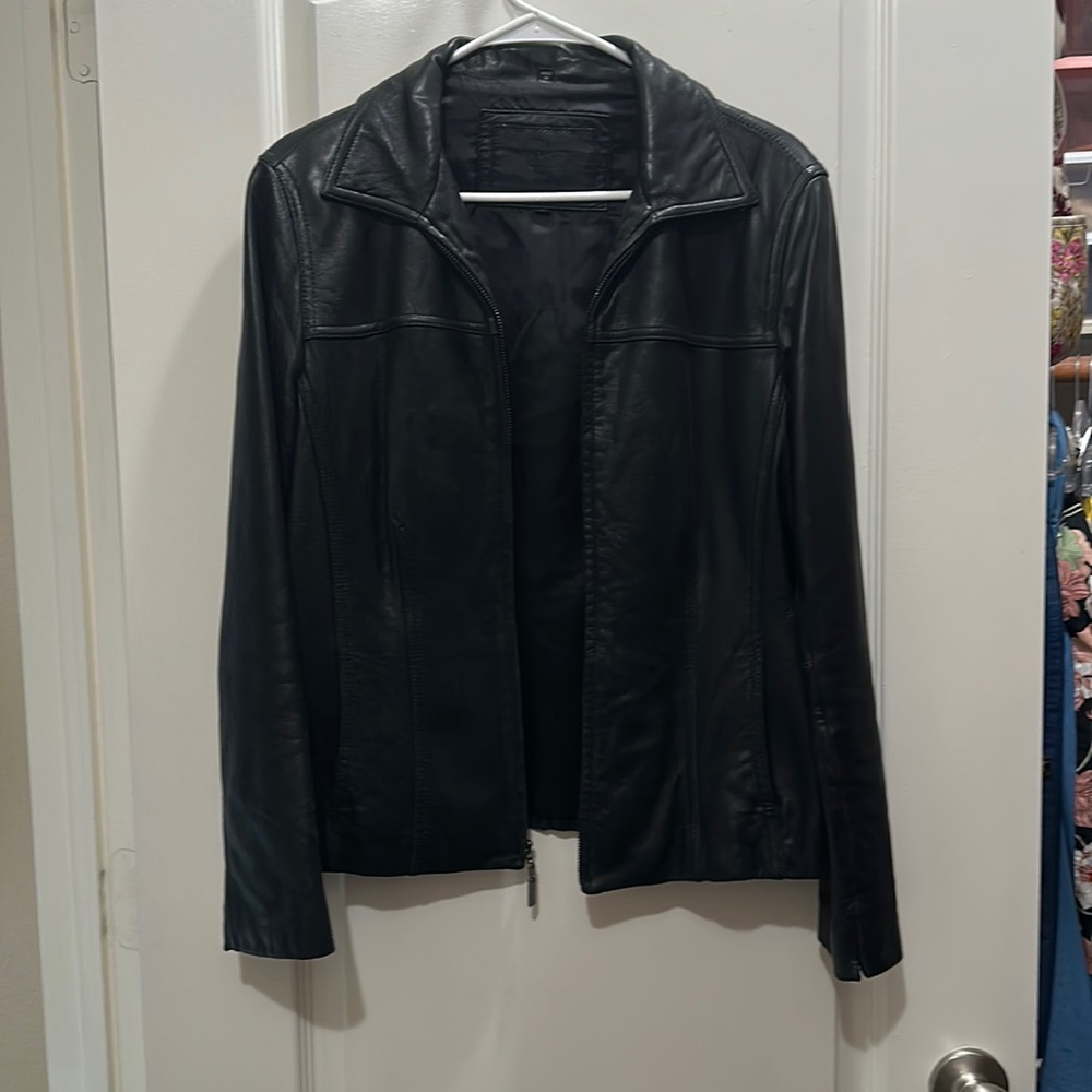 Avanti leather jacket - size S